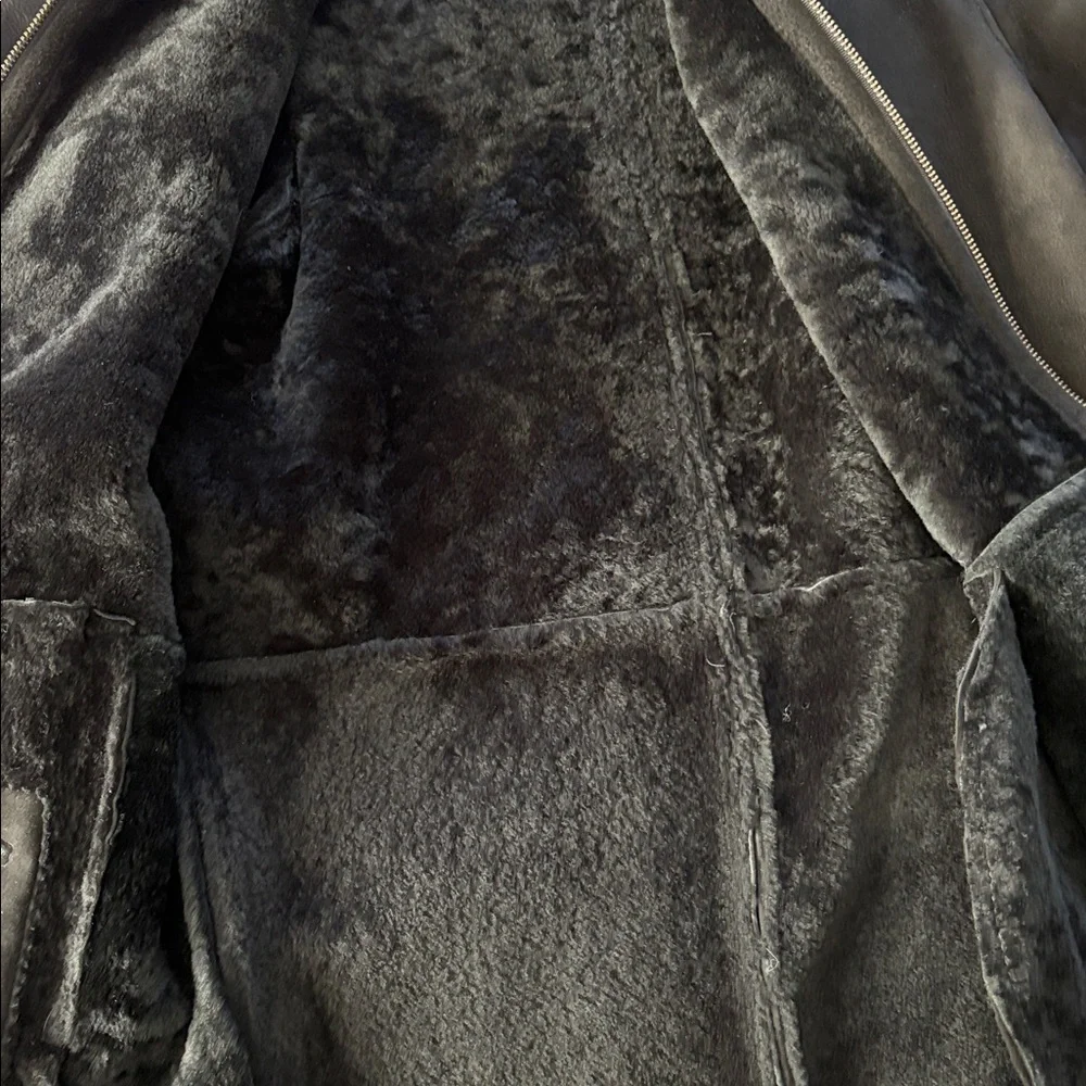 BLUE DUCK SHEARLING JACKET WOMANS SIZE 38